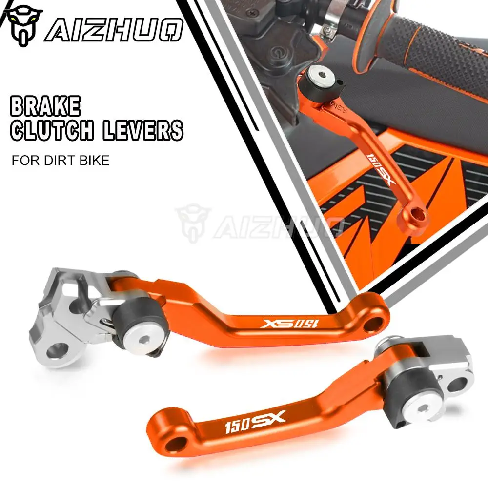 

For 150SX 2009-2020 150 SX 2019 2018 2017 2016 2015 2014 2013 2012 Motocross Pivot Handle Lever Dirt Bike Brake Clutch Levers