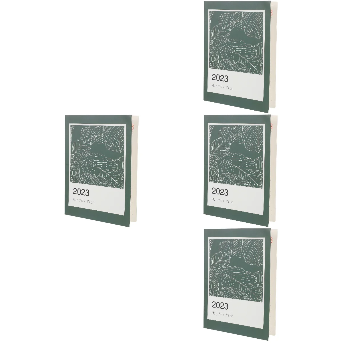 

4pcs Efficient Planner Date Planner To Do List Notepad Schedule Plan Pad Planner for 2023