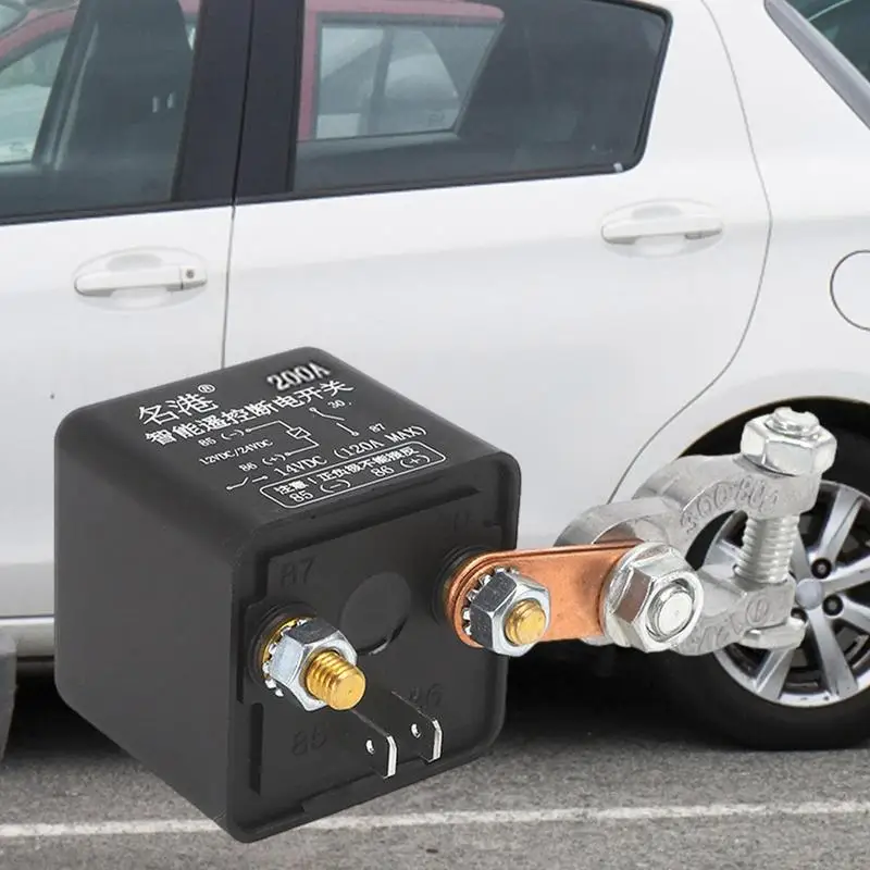 

Car Battery Switch Relay Integrated Wireless Remote Control Battery Anti-Thef Cut Off Isolator Switch Car Total Power Protection