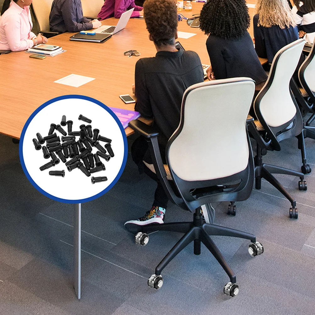 

Chair Cover Wheel Stopper Protective Glides Case Casters Accessory Roller Sleeve