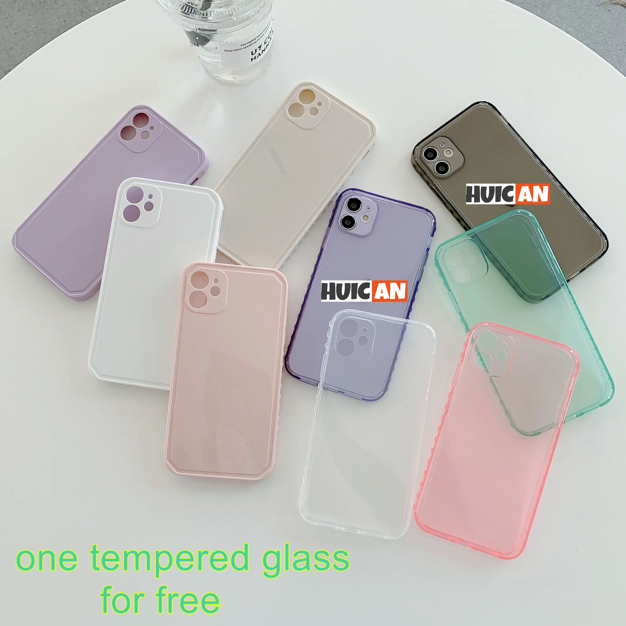 

5Pcs Transparent Case for iPhone 13 Pro Max TPU Silicone Case for iPhone 12 Pro Max Silicone Case for iPhone чехол на айфон 13