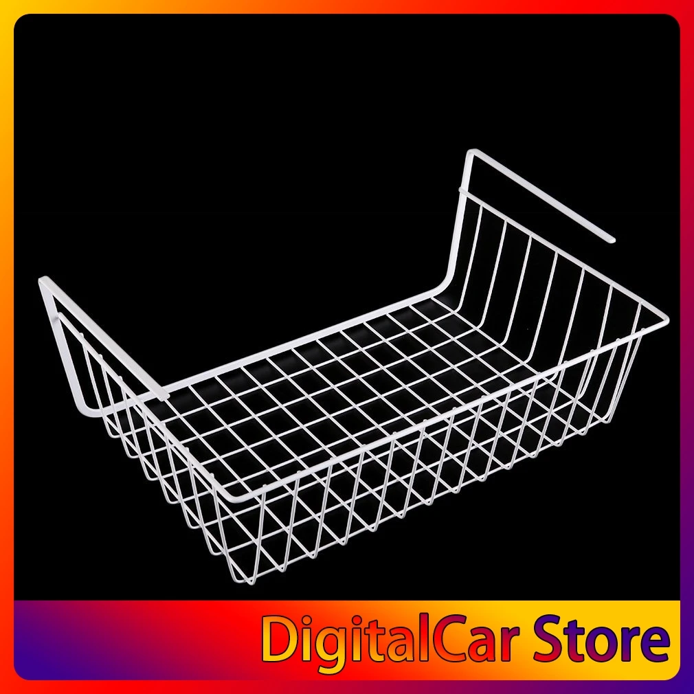 

1pc Kitchen Metal Draining Rack Sink Fruits Vegetables Dry Shelf Bathroom Clothing Storage Basket Lightweight Organizer Rack