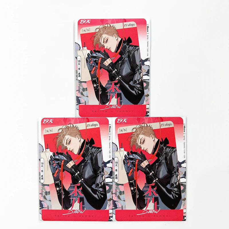 

19-дневные акриловые прозрачные карточки серии Xian «Show» Mo Guanshan, пакет-сюрприз с случайными персонажами He Tian