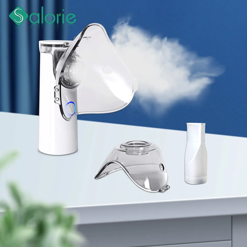 

Silent Mesh Handheld Nebulizer Machine Medical Asthma Inhaler Atomizer Mini Portable Nebulizer Humidifier Children Health Care