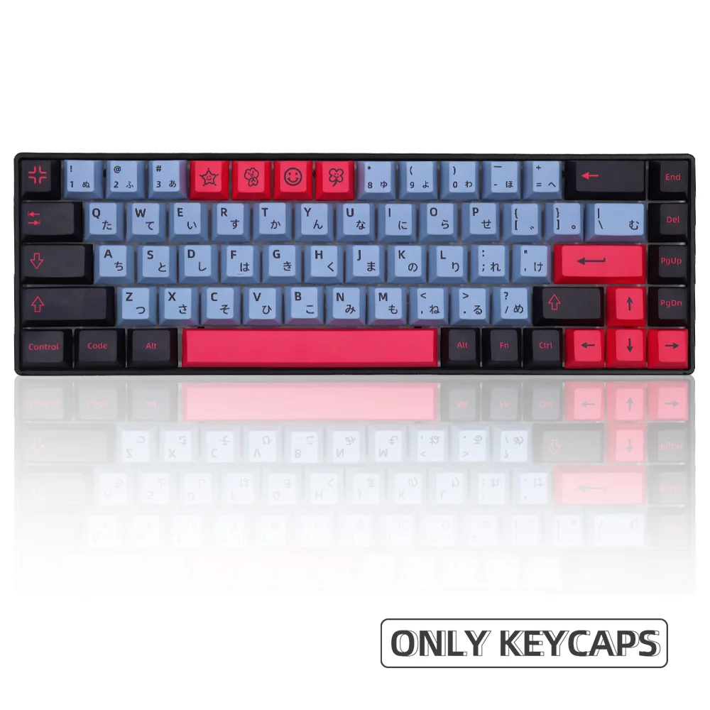 

134 клавиш, 8008 колпачков для клавиш Cherry Profile DYE-SUB, персонализированная клавиатура PBT для GMK Cherry MX Switch 61/64/68/84/96, механическая клавиатура