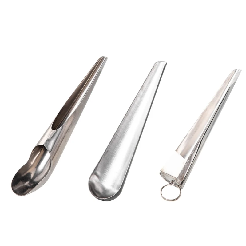

3 шт./набор, ложка для кормления птиц, из нержавеющей стали