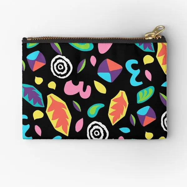 Одиннадцать комбинезонов с узором, кармашки на молнии, Мужские косметические трусики, нижнее белье, женские чистые карманные носки, маленькие карманы для хранения монет