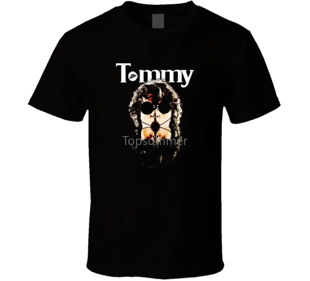 Хипстерские мужские летние топы повседневные рубашки Tommy The Who рок-музыка