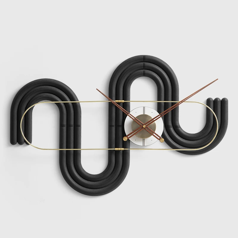 

Стильные большие настенные часы, деревянные, металлические, бесшумные настенные часы, современный дизайн, роскошные часы, украшение для сте...