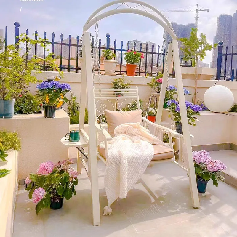 Расслабляющий подвесной стул качели для патио шезлонги террасы уличный сад