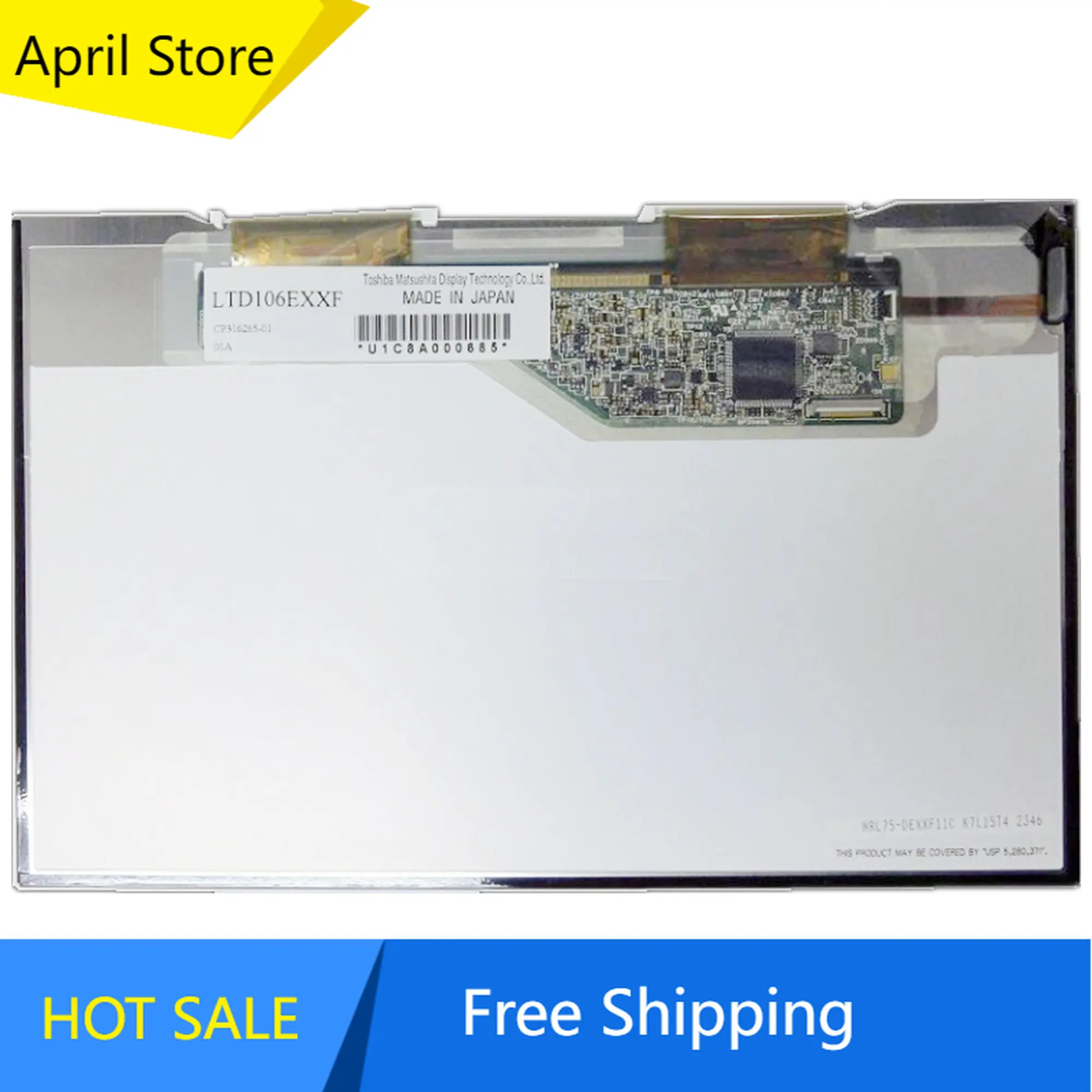 

LTD106EXXF 10,6 ''ЖК-экран для ноутбука, Матрица экрана 1280*768