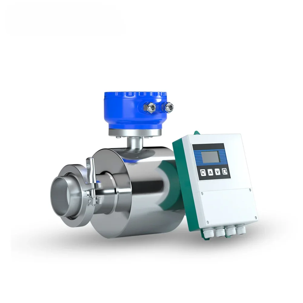 Тройной зажим dn40 316 дюйма RS485 измеритель расхода пива молока воды