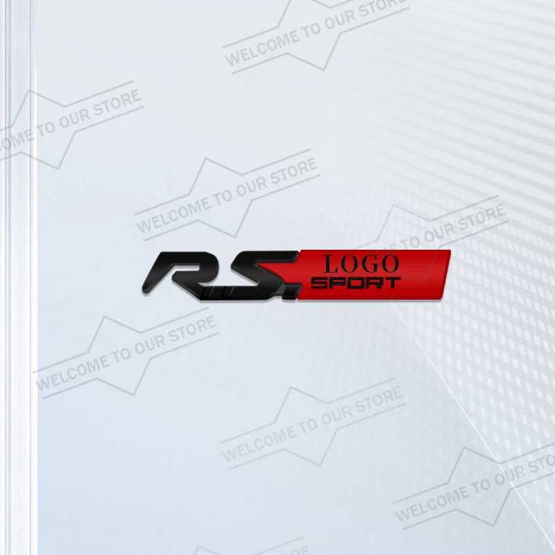 

Стайлинг автомобиля 3D Metal RS Sport Letter Badge Наклейки на багажник для Scenic Logan Clio Captur Megane RS Kangoo Twingo Espace