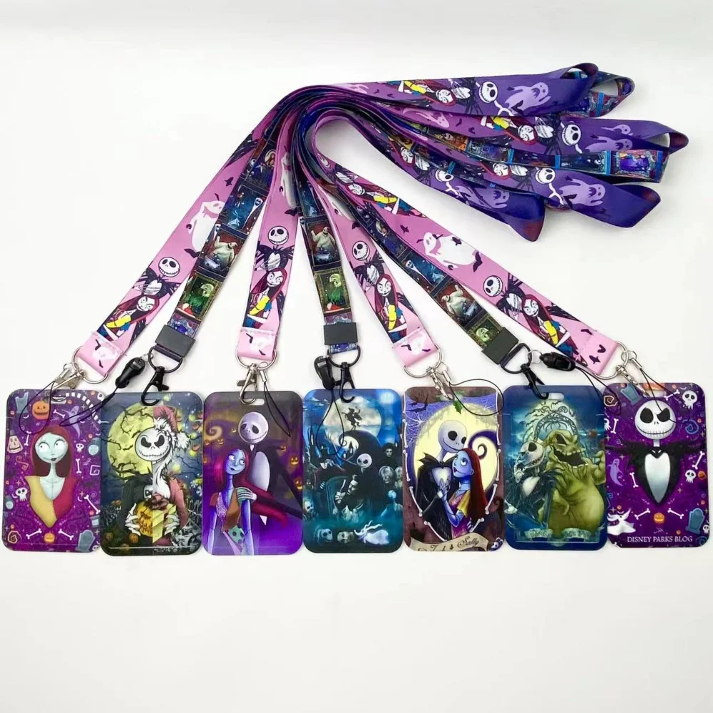 

Nightmare Before Christmas TV Show Game Lanyard Neck Strap For Keys ID Card For USB Badge Holder DIY Hang Rope Phone Accessories