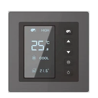 for rs485 factory smart home automatic system wall switch temperature panel smart temperature controller button panel