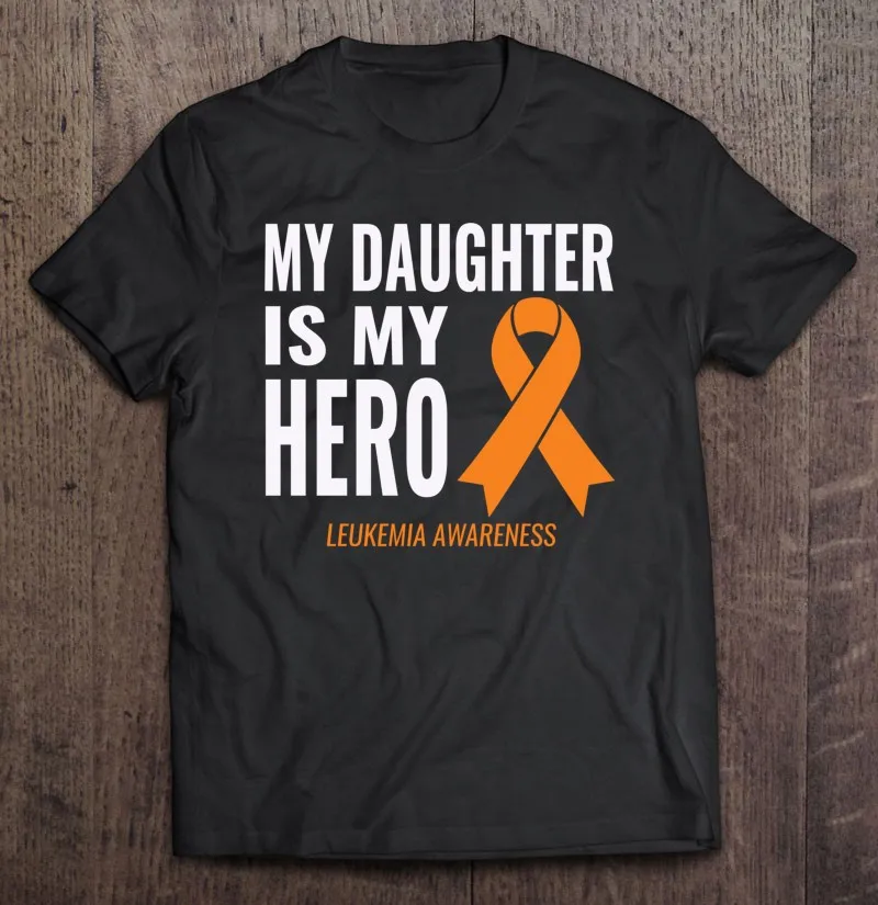 

Футболка мужская хлопковая с надписью «Моя дочь-мой герой»