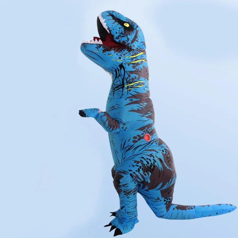 Надувной костюм для взрослых костюмы динозавров надувной маскарадный