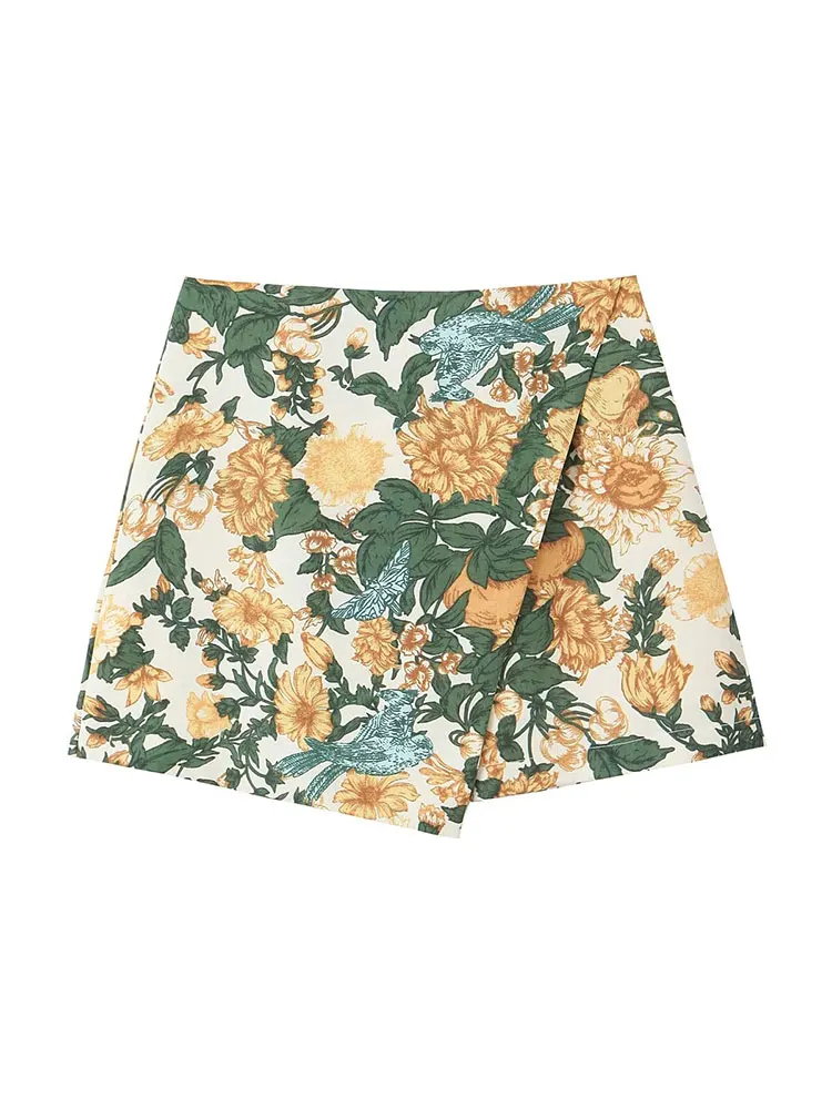 Женская Модная Асимметричная Облегающая Мини-юбка Tellhoney С Высокой Талией И