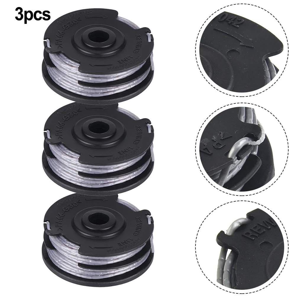 

3 Pack Line Spools For MOUNTFIELD FREEDOM MT48Li Trimmer Spare Part Spool Line String Trimmer Accessories