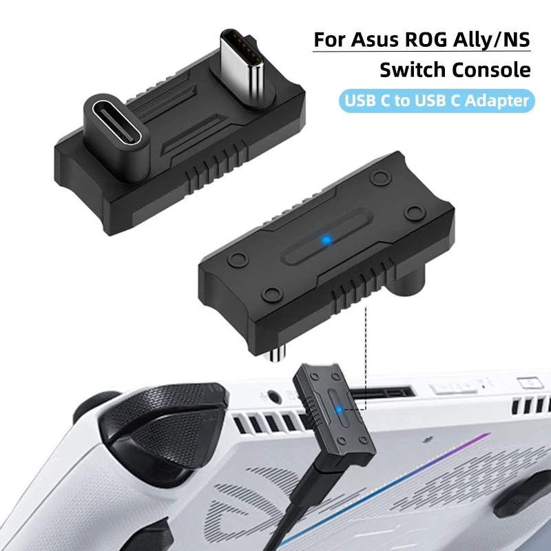 Адаптер USB C — 20 Гбит/с 180 градусов U-образный гнездовой адаптер типа для консоли Asus