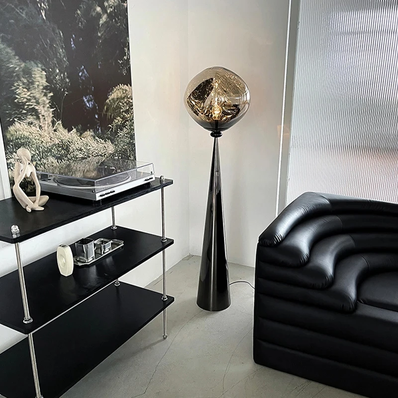 Минималистичная креативная светодиодная Лавовая Напольная Лампа лампа для