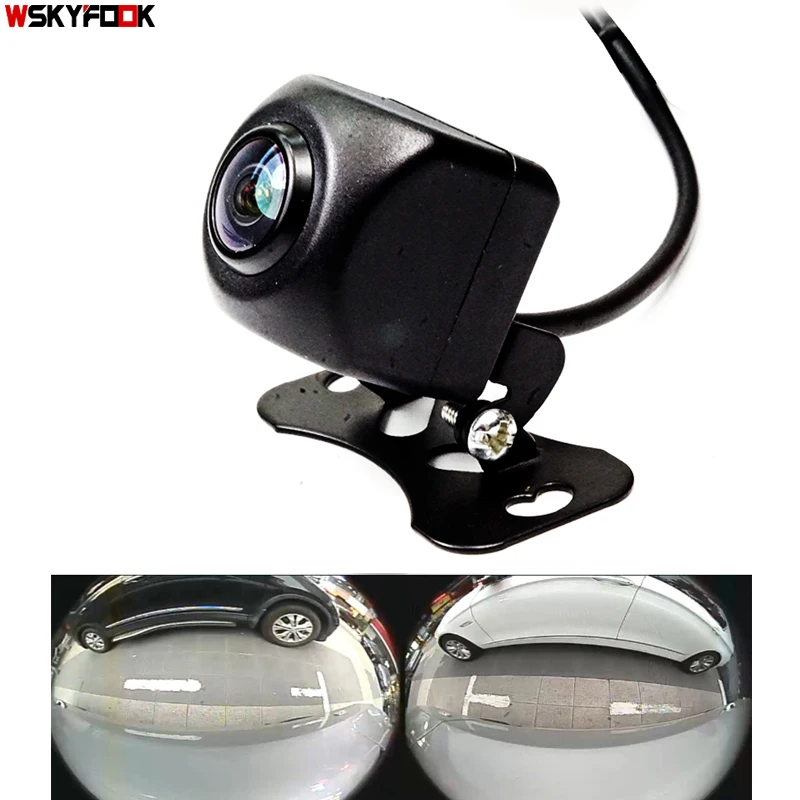 800L CCD HD 180 degree Fisheye Lens car camera Rear / Front view wide angle reversing backup camera night vision 6V 12V park cam