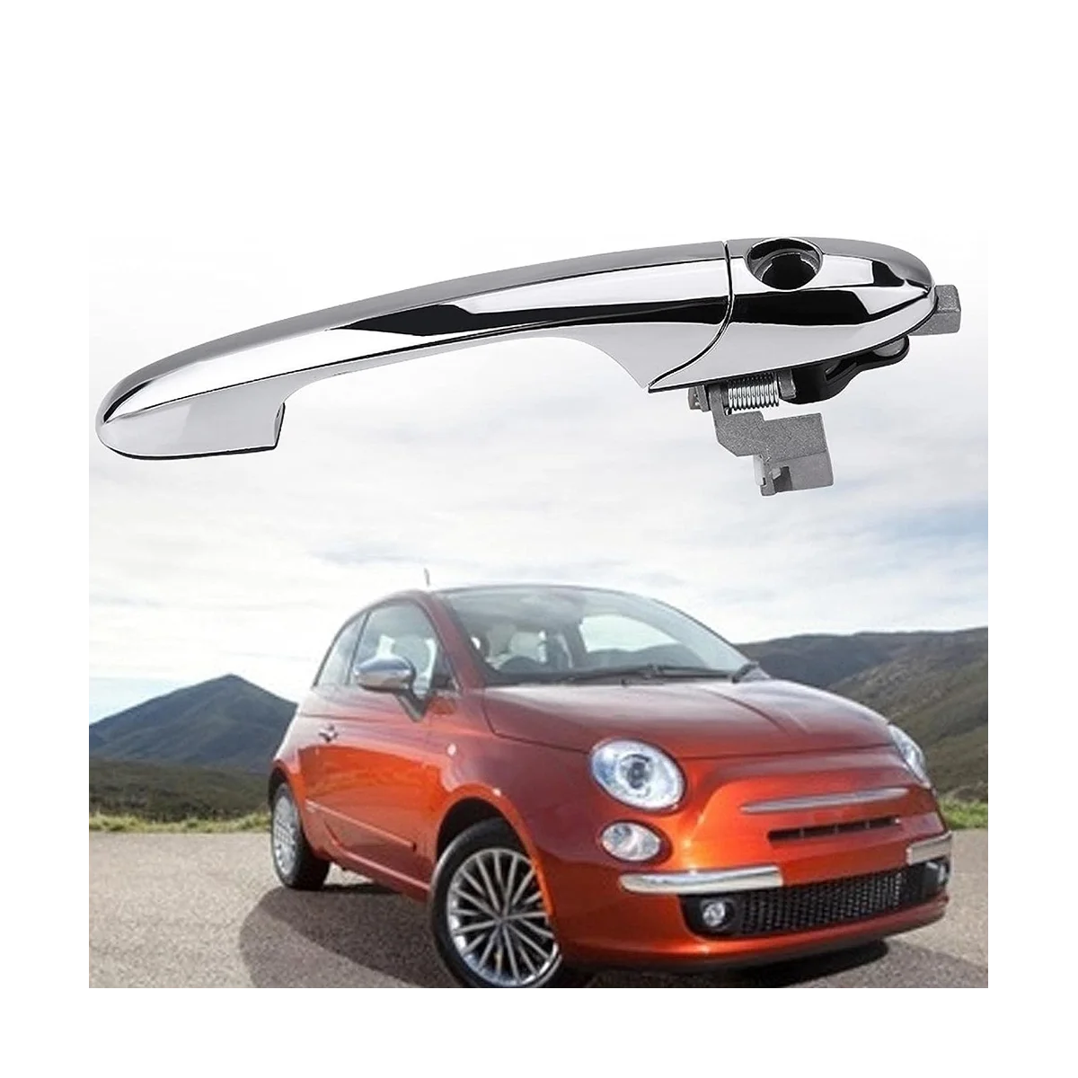 735592012 ручка для двери внешняя дверная автомобильная Fiat 500