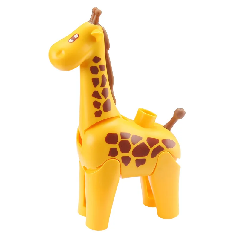 Детский конструктор кенгуру из гладких деталей