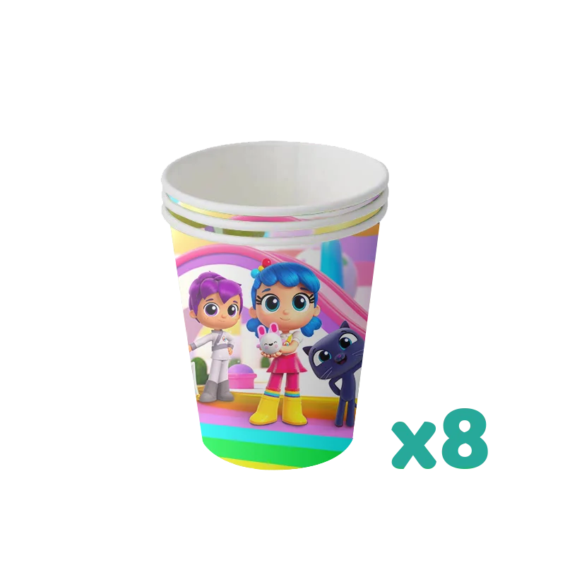 Украшения для дня рождения истинное и Радужное Королевство тематические игры