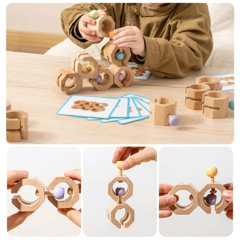 

Brain Developmental Puzzle Toy Logical Enlightenment Teaching Aids Montessori Building Toy Kids Educational Activity Toy