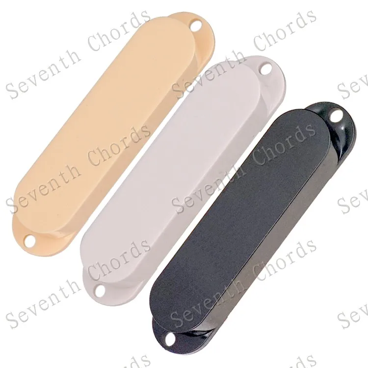 

A Set 3 Pcs No Hole Sealed Closed Single Coil Pickup Covers/Lid/Shell/Top for Electric Guitar Replacement