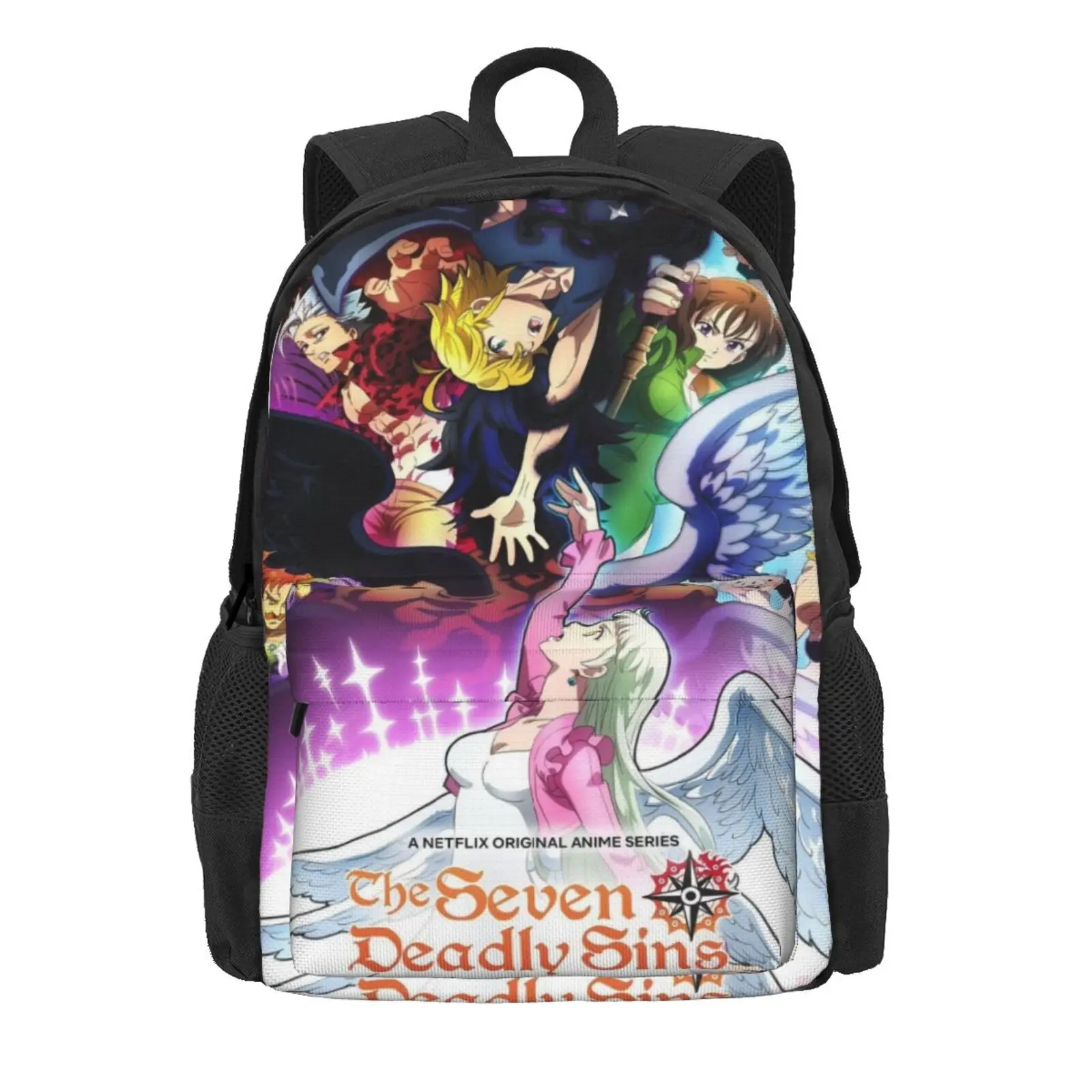 

Школьные ранцы Seven при смертных грехах 5, дорожная сумка, мужская сумка, школьная сумка, клетчатые сумки, рюкзак, миниатюрная сумка