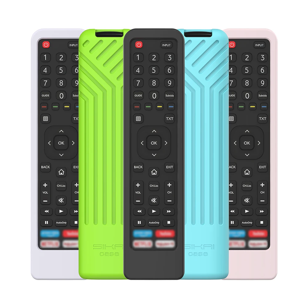 Чехол для пульта дистанционного управления для Hisense TV EN2BO27H EN2X27HS EN2BI27H EN2BF27H EN2B27 EN2A27, нескользящий Силиконовый защитный мягкий чехол