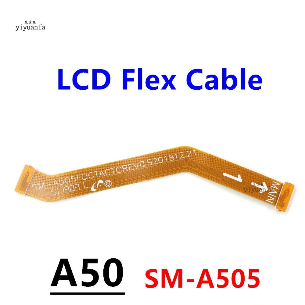 Основная материнская плата гибкий ЖК-кабель для Samsung Galaxy A50 SM-A505F ленточный кабель