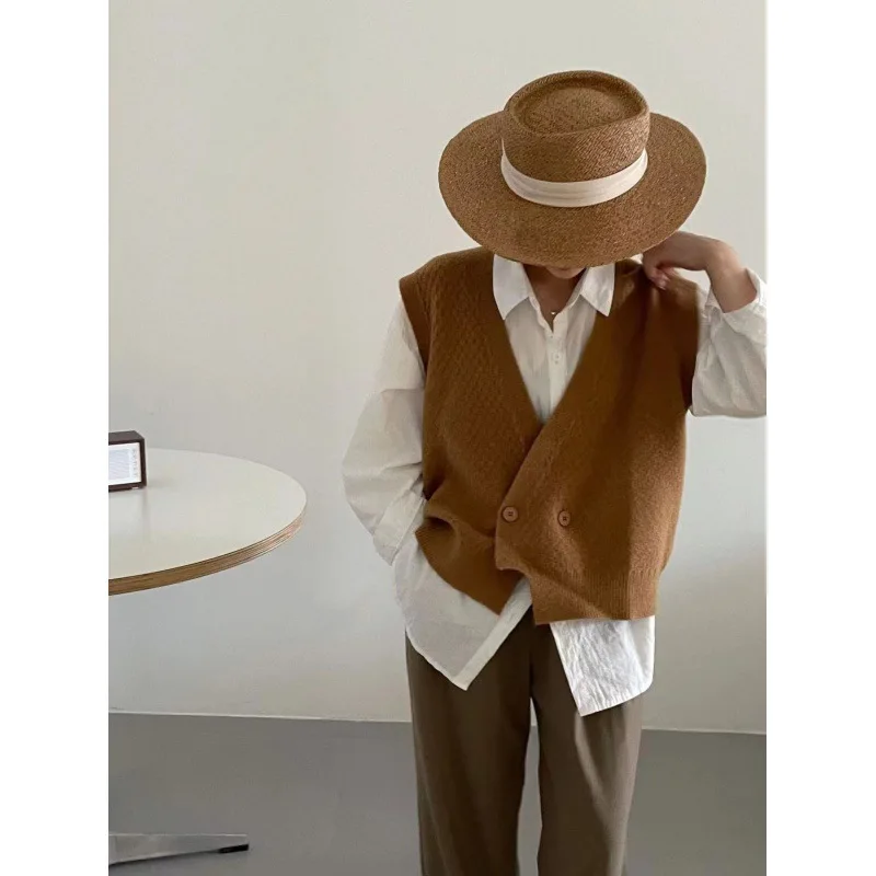 

Простое сексуальное Бандажное платье-жилет с V-образным вырезом, свитер без рукавов, жилет, асимметричный жилет, пальто, женская осенняя верхняя одежда для женщин