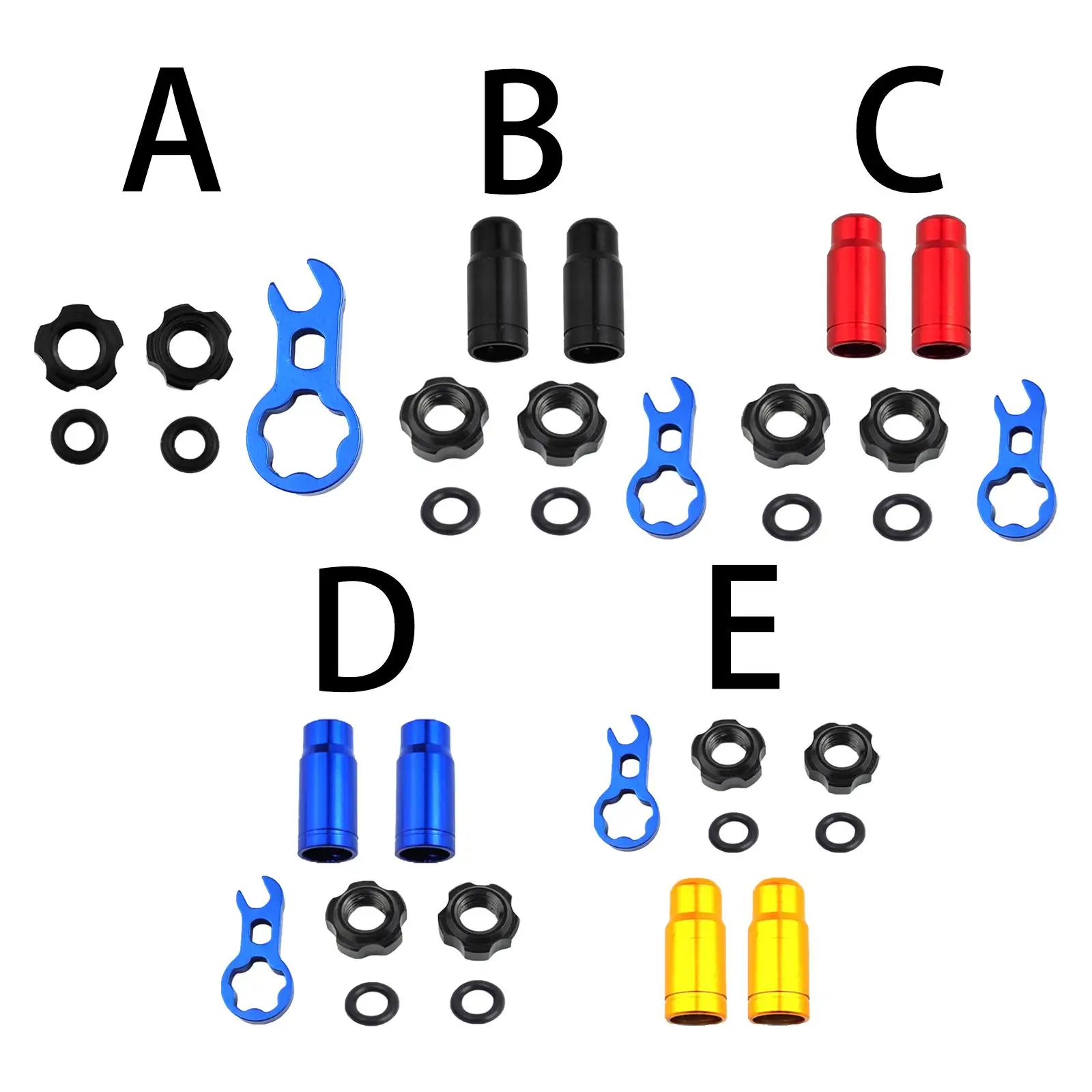 

Valve Nut with Wrench for Mountain and Road with Sealing Circle