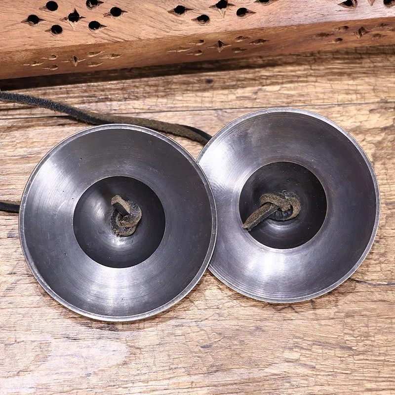 

Nepalese Black Bell Clamping Instrument, Bronze Clamping Society, Yoga Bell, Nepalese Handmade Black Bell