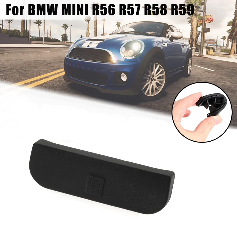 

Tailgate Car Rear Door Handle Switch Cover Button Cap for BMW MINI Cooper R56 R57 R58 R59 Rear Trunk Handle Rubber Cover Lid Pad