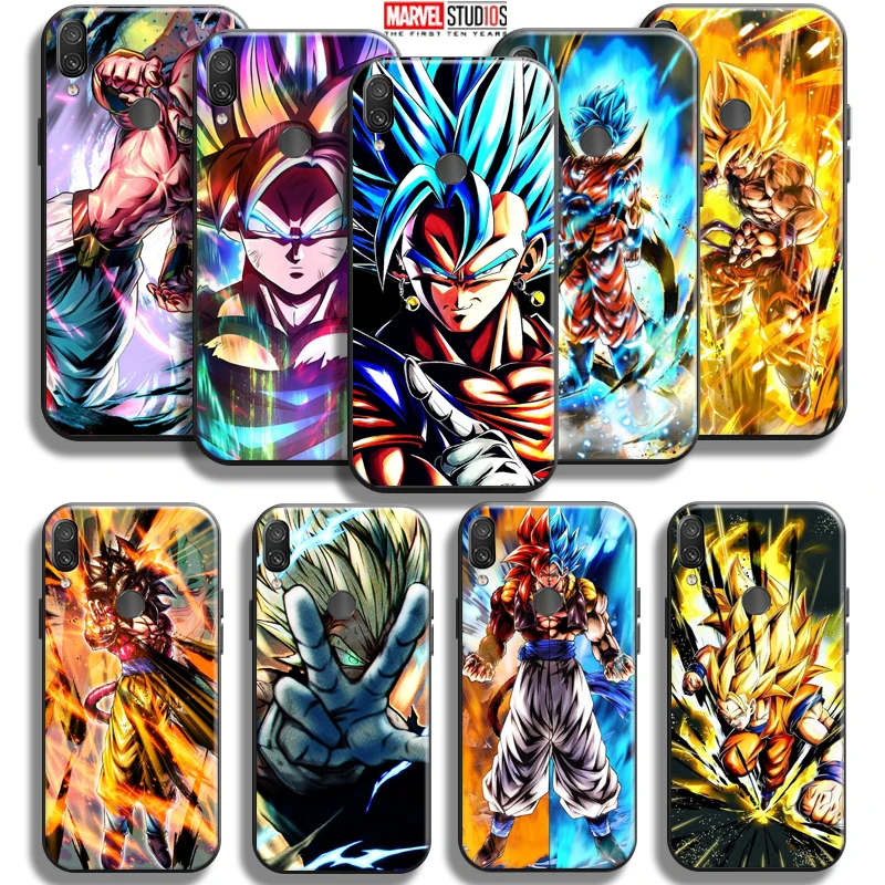 

Goku Dragon Ball For Xiaomi Redmi Note 7 7S Pro For Redmi 7 7A Phone Case Soft Carcasa Coque Black Back Liquid Silicon