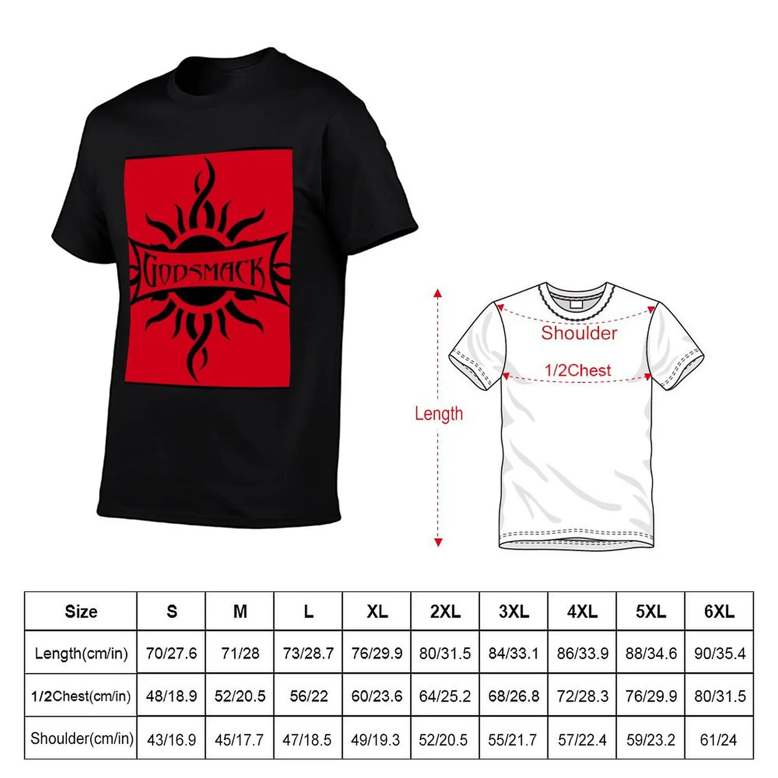 Футболка Godsmack Fan Art рубашки с рисунком хлопковые футболки мужские