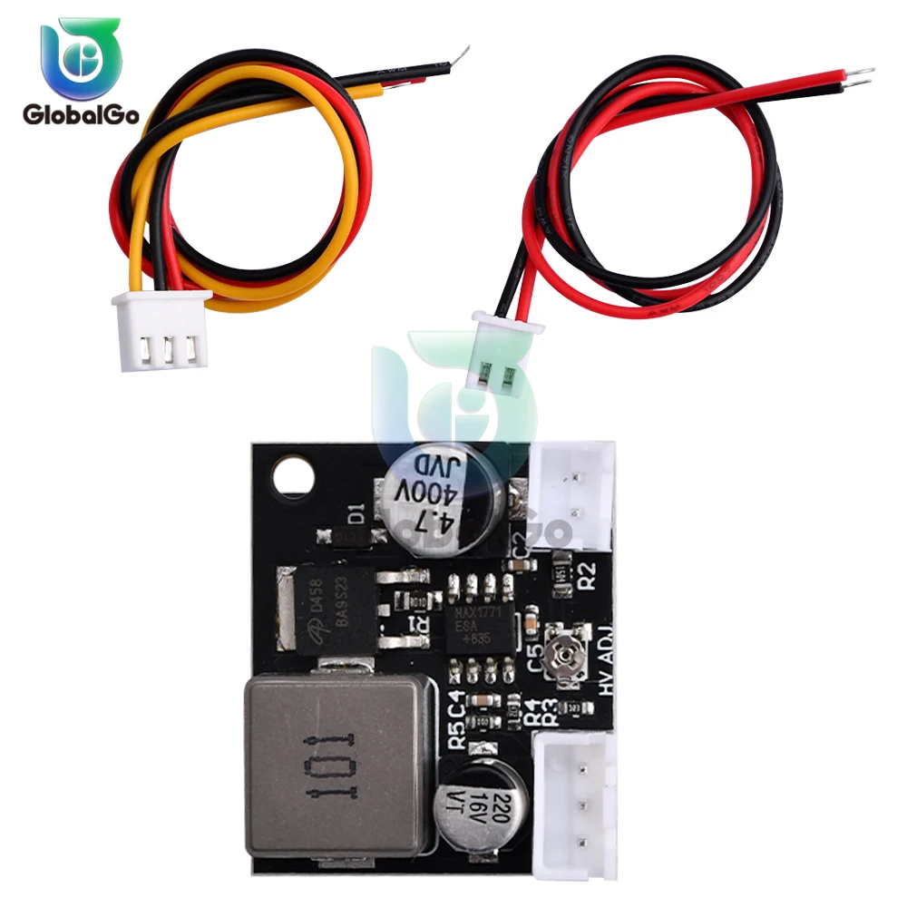 

DC 5 В 12 В до 150 В-220 В Светящая трубка Высоковольтный модуль питания постоянного тока F/ Nixie Tube Glow Magic Eye MAX1771 с функцией выключения