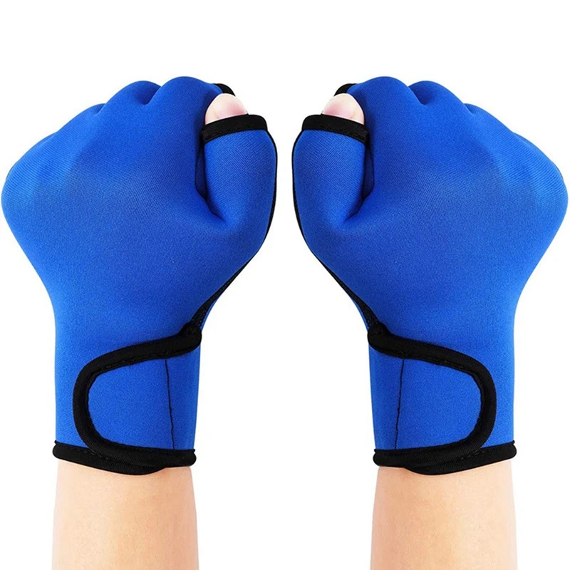Плавание оборудование для дайвинга Нескользящие перчатки с полупальцами
