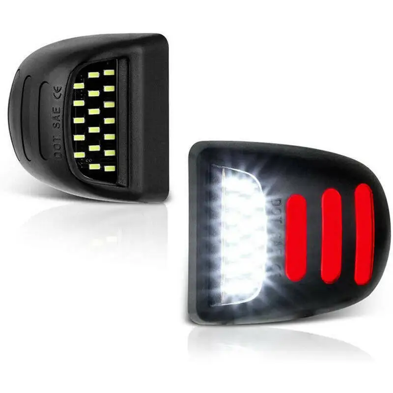 2 шт. подсветка номерного знака для Chevrolet Silverado 1500 2500 3500