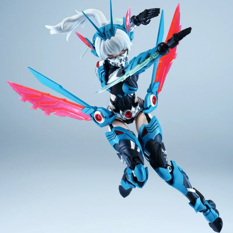 Фото Конструктор Nuke Matrix Cyber Forest Cyclone Hopper Yip Fung Sim Mecha Girl: сборная модель, аниме-фигурка, игрушка, подарок для детей №2