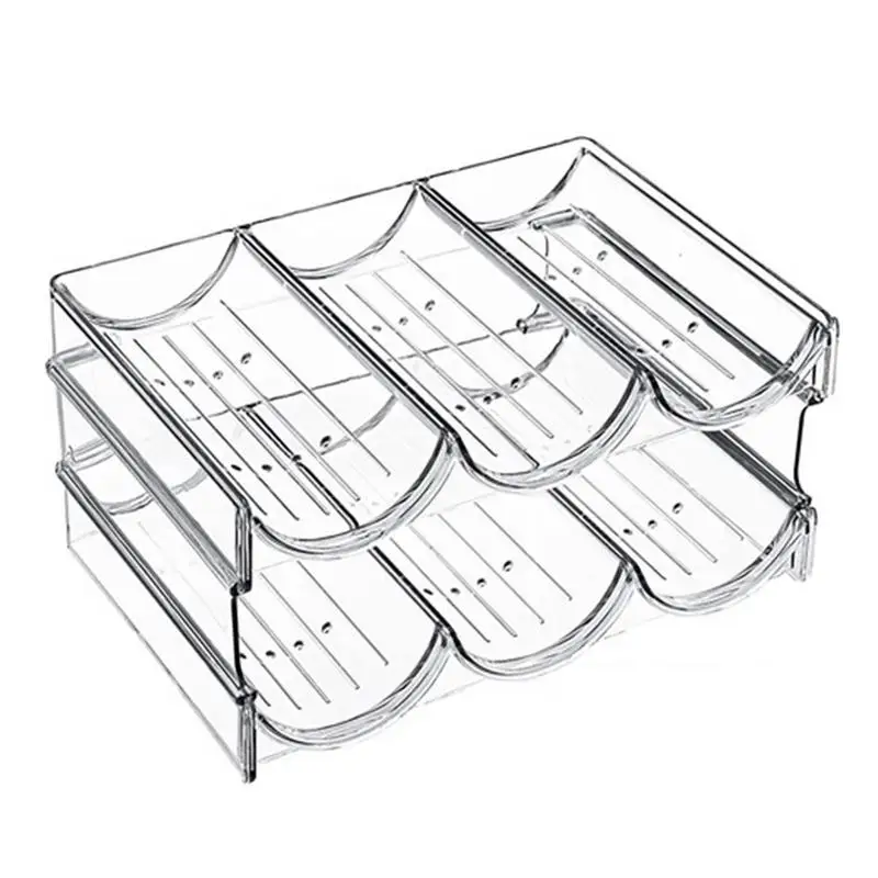 

Water Bottle Organizer Travel Mug Cup Organizer Wine Drink Water Bottle Storage Stand For Kitchen Countertop Cabinet Freezer