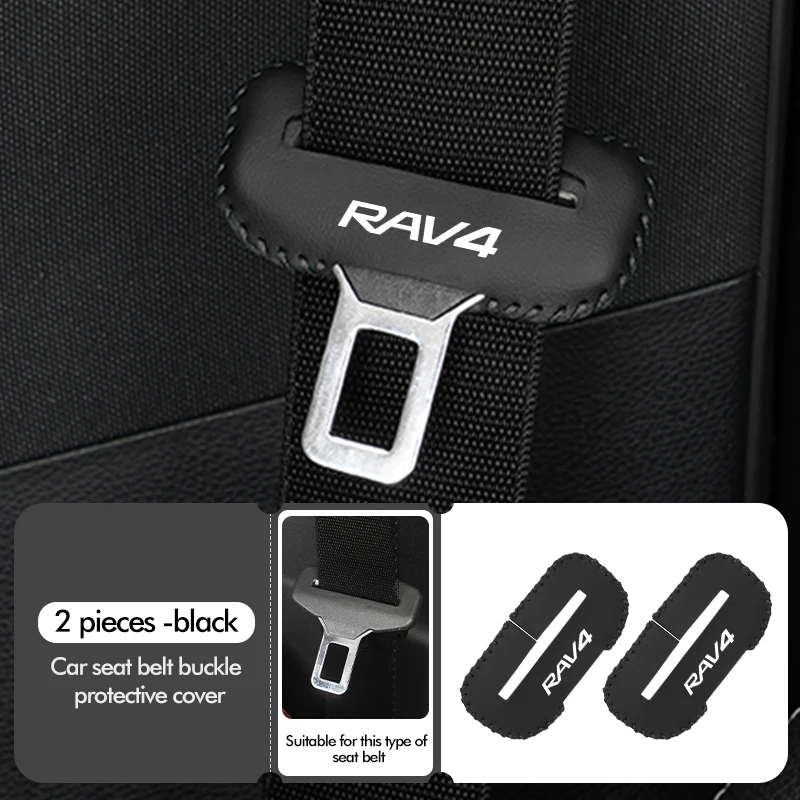 

Универсальный автомобильный ремень безопасности с защитой от царапин и пряжкой, защитный чехол для Toyota RAV4 20 30 XA30 2005 2006 2007 2008 2009 2010 2011