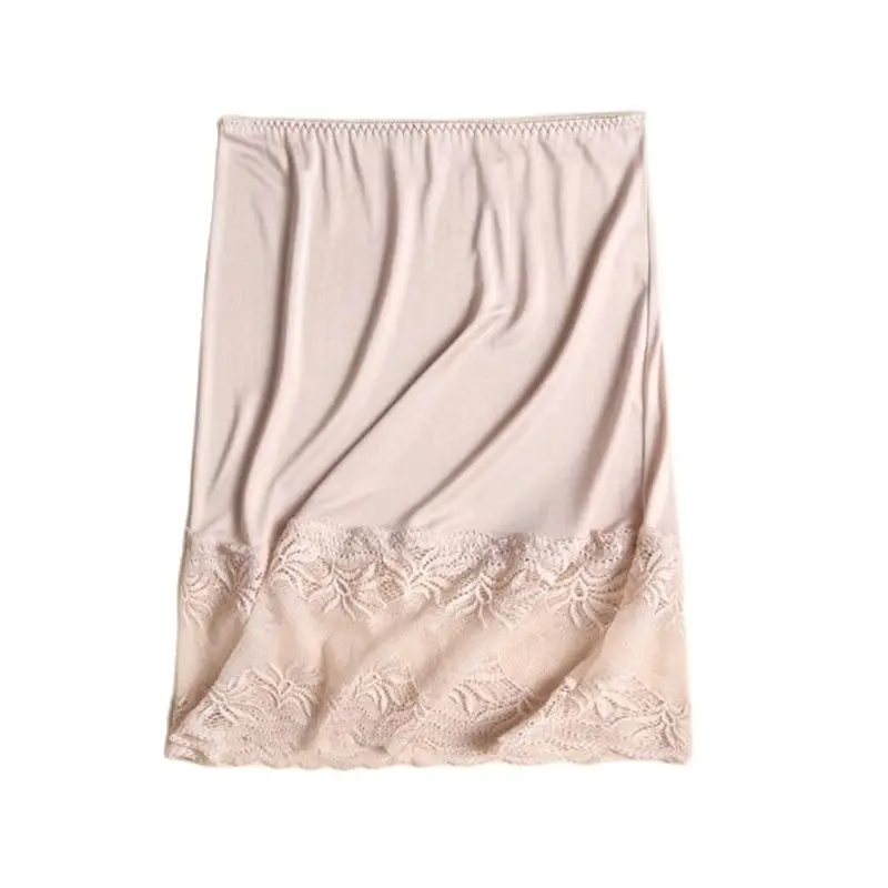 

Woman Summer Thin 100% Silk Skirt Female Saia Breathable Skirts Women Silk Falda Lady Silk Jupe Women A-line Falda