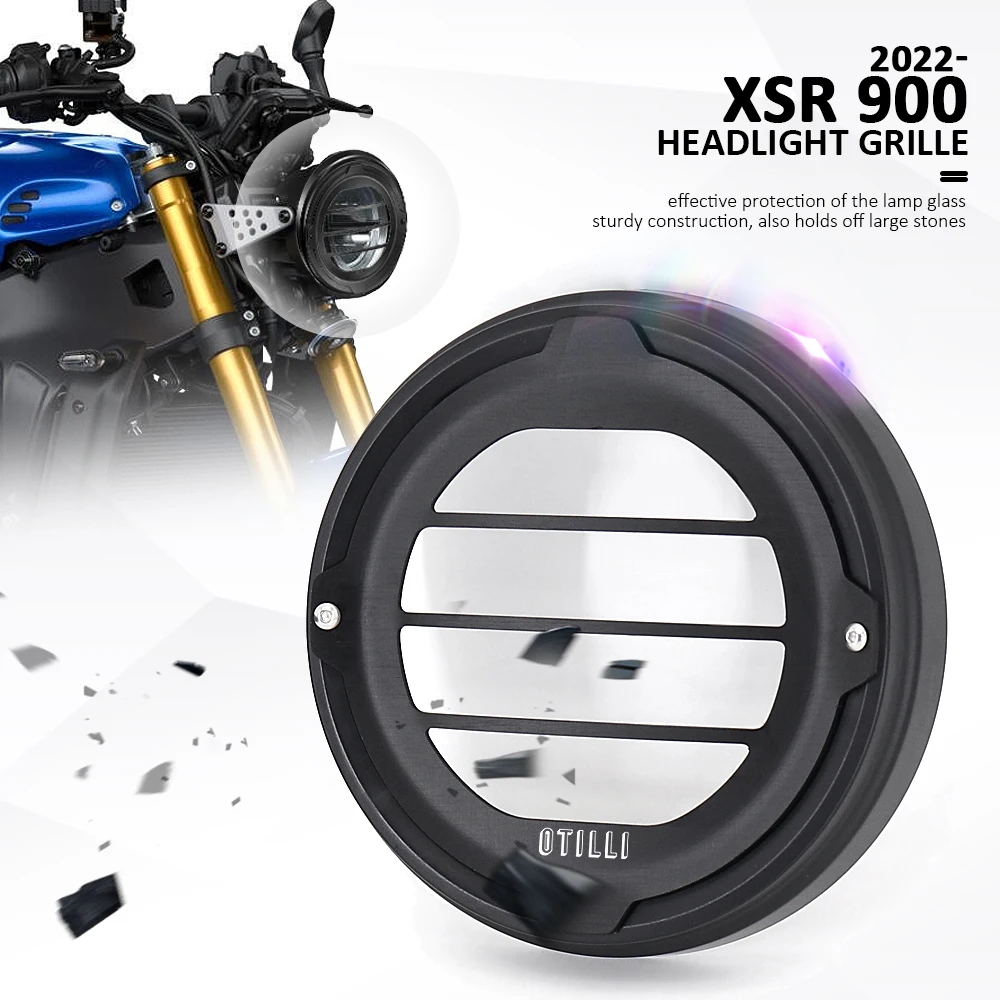 

New Headlight Guard XSR900 2022 2023 Motorcycle Headlight Grille Protector Cover Fit For Yamaha XSR 900 xsr900 xsr 900