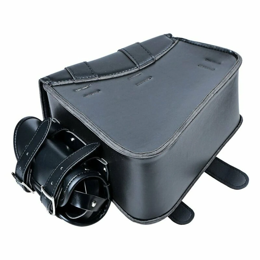 

1 * левая сумка из искусственной кожи с боковым хранилищем для Harley Sportster XL 883 1200 48 72, Высококачественная мотоциклетная сумка, удобные аксессуа...