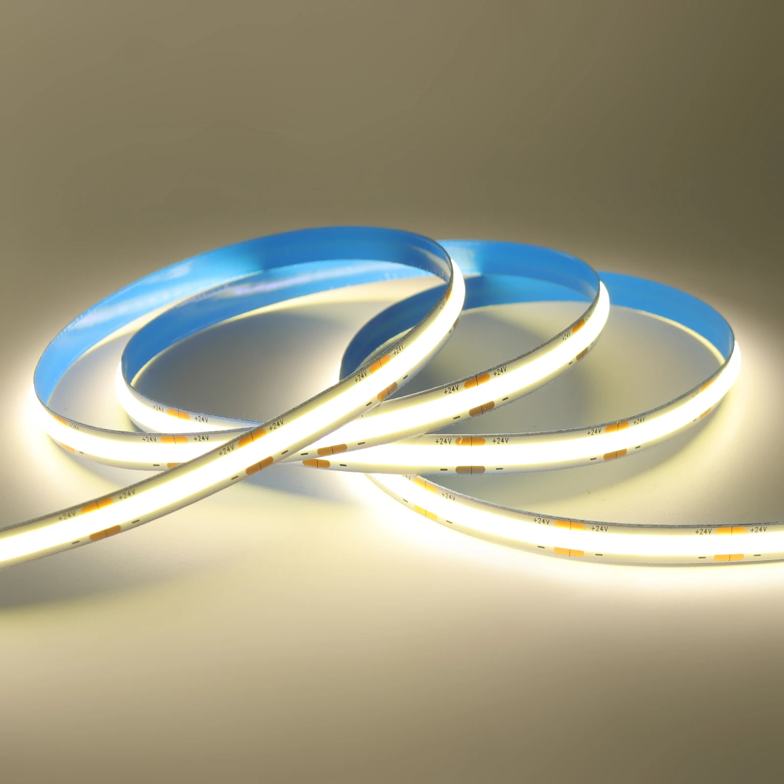 

Светодиодная лента KISUFU COB 528leds/м 12В/24В 0.5м 5м 10м